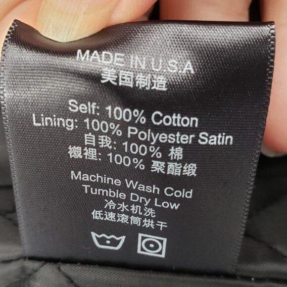 RHUDE Camo Print Hooded Jacket Quilted Zip Up Cotton Coat Parka Size Small NWOT - Picture 15 of 15